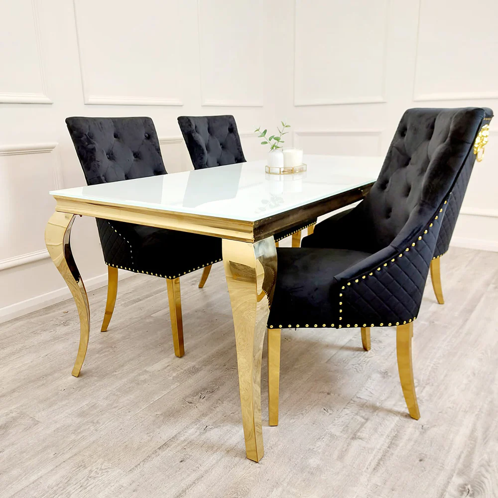 Marble Top Dining Table