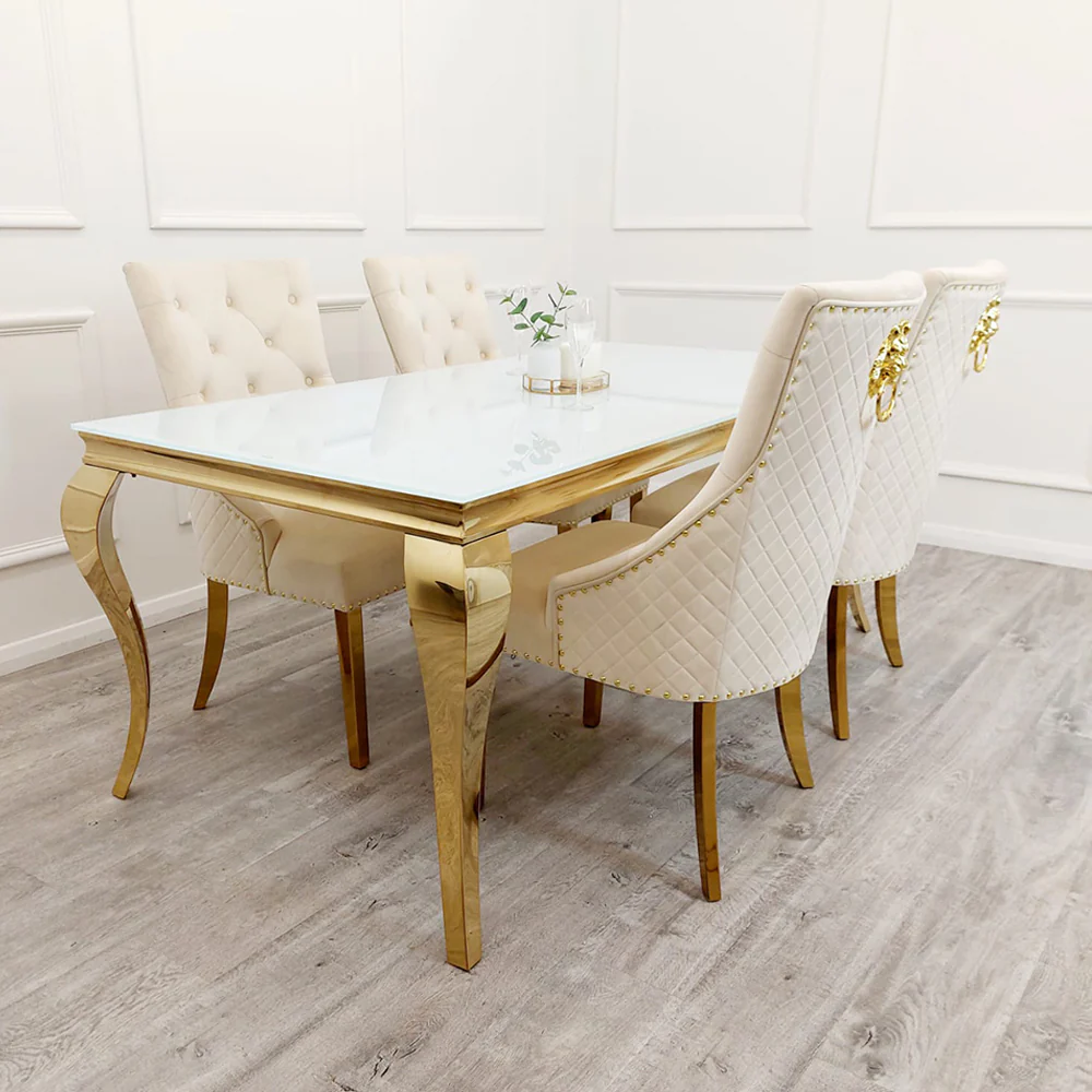 Marble Top Dining Table