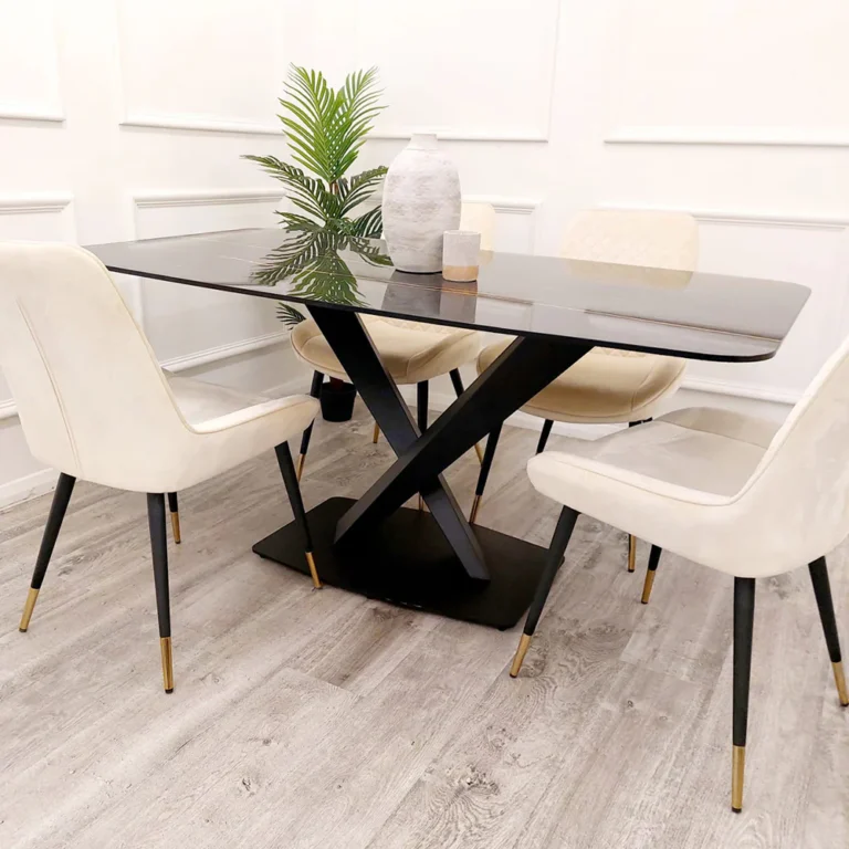 Stone Top Dining Table