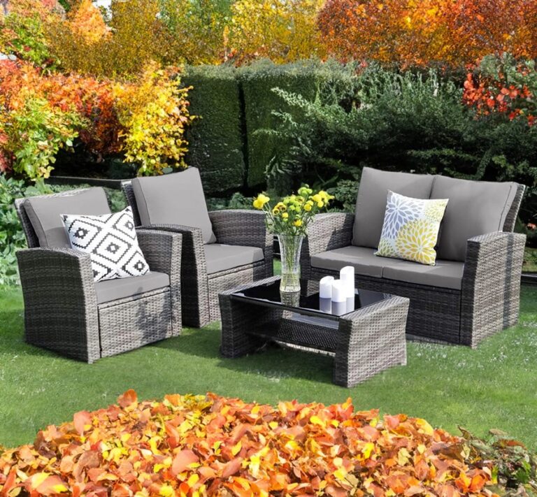 4 Seater Garden Dining Set